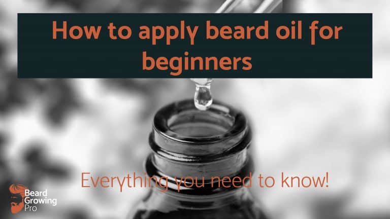How to apply beard oil for beginners