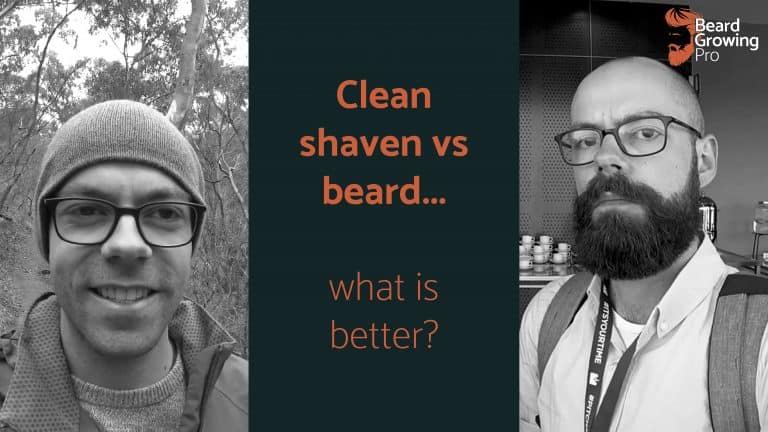 clean shaven vs beard header image