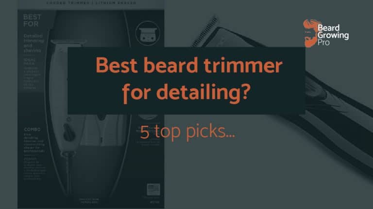 best beard trimmer for detailing