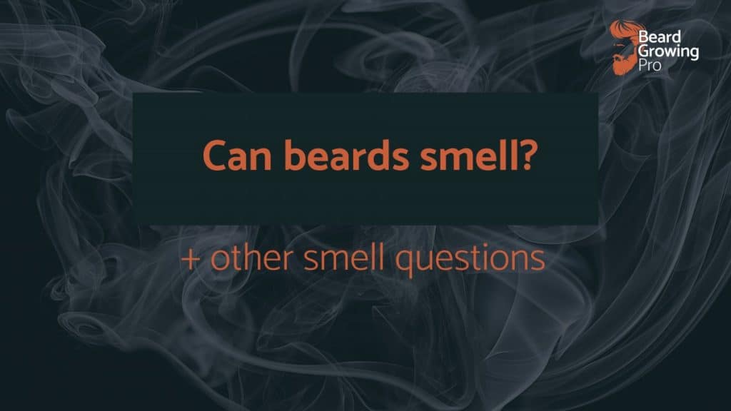 can beards smell? header image