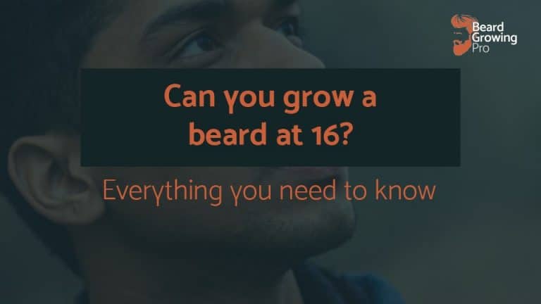 can you grow a beard at 16