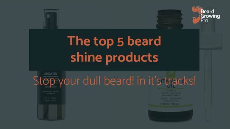 beard shine products