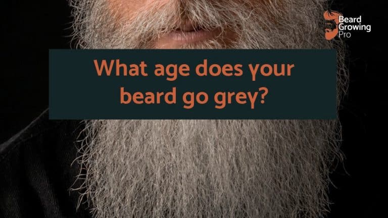 What age does your beard go grey