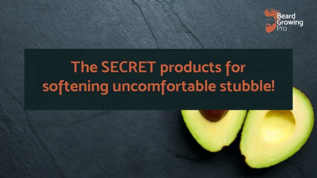 The SECRET products for softening uncomfortable stubble!